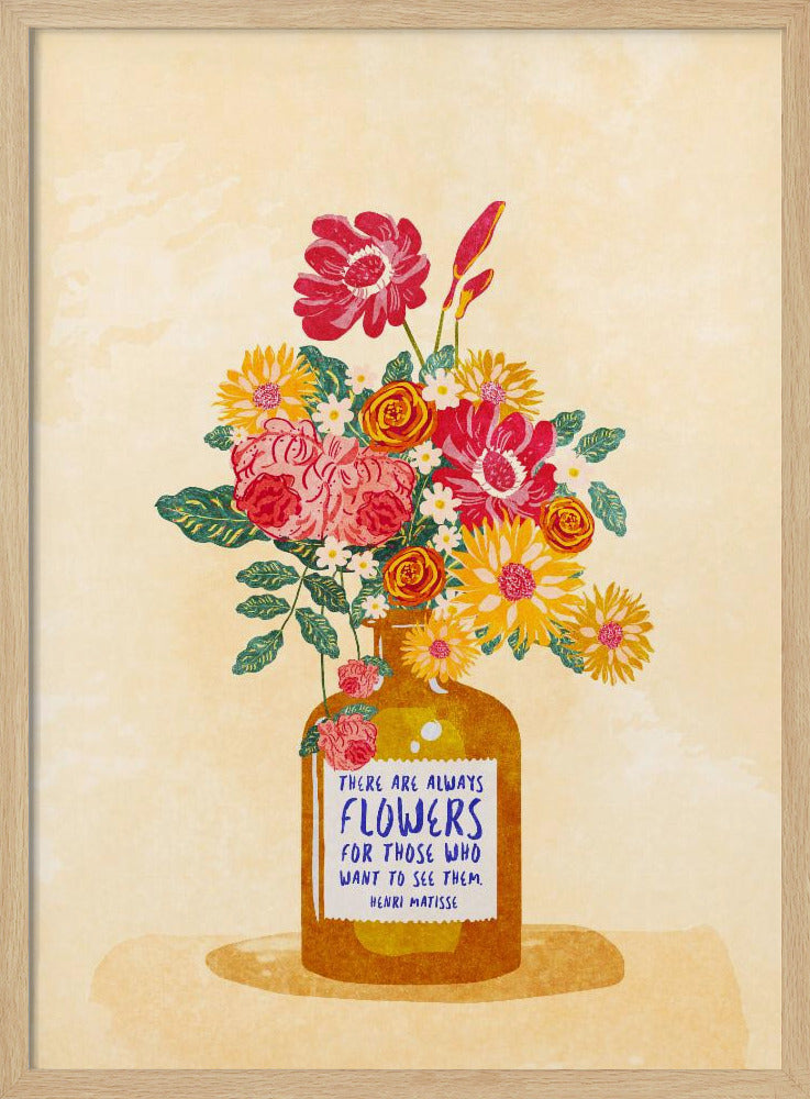 Immer Blumen | Poster