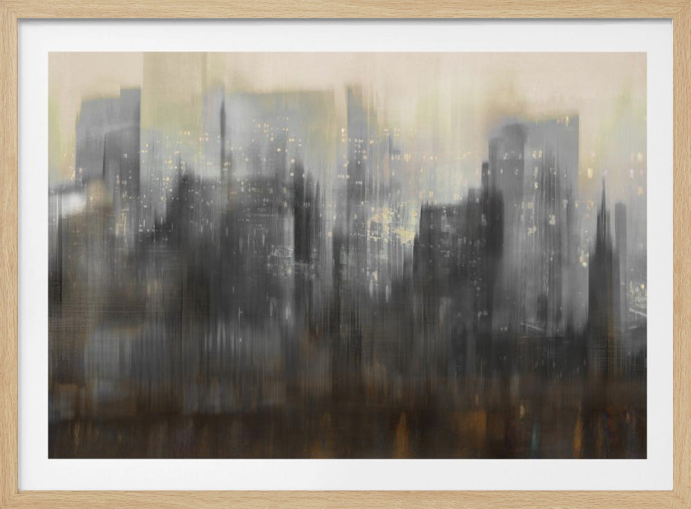 Nachthimmelstadt | Poster