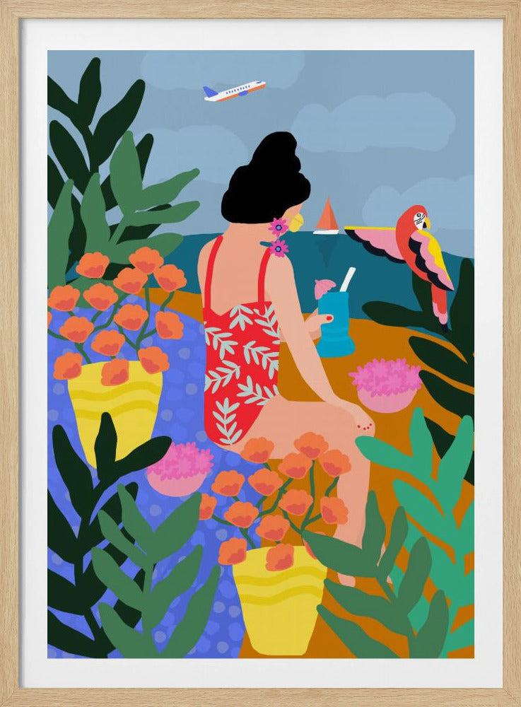 Tropischer Urlaub | Poster