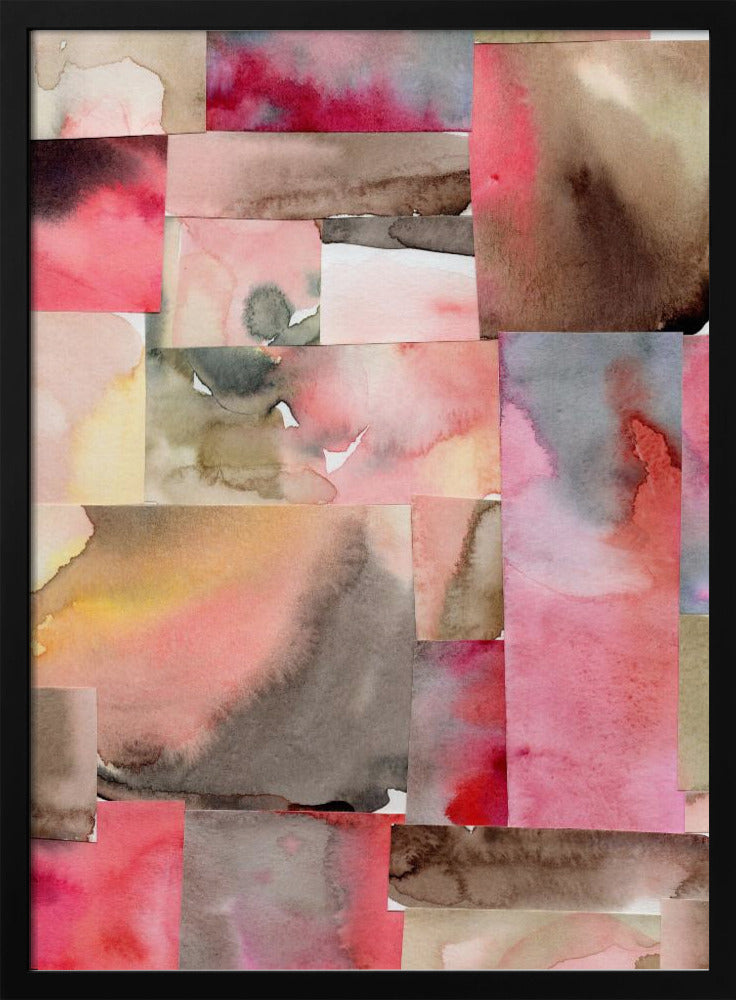 Watercolor abstract composition 6 | Poster