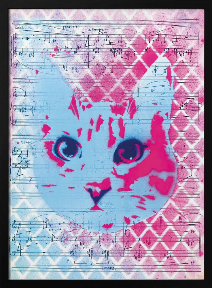 Musical Cat | Poster