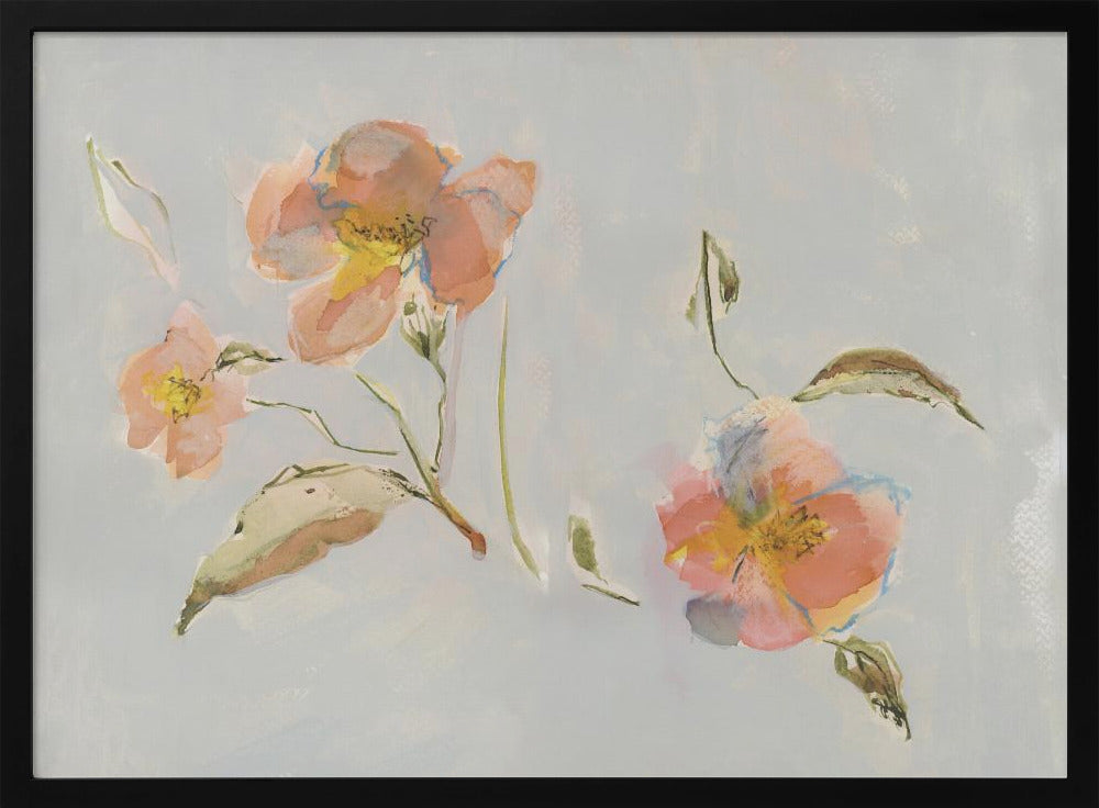 Botanische antike Blumen 02 | Poster