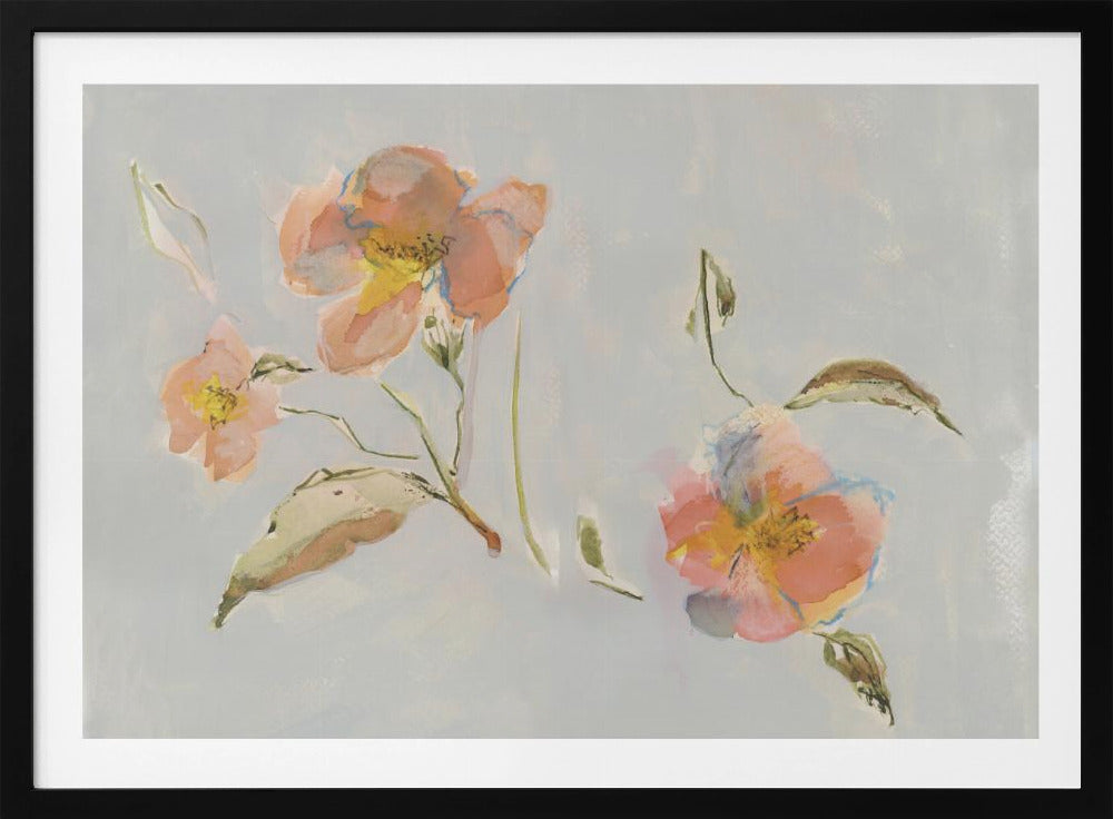 Botanische antike Blumen 02 | Poster