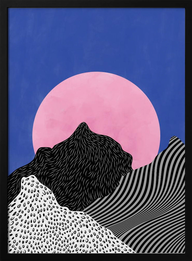 Surreale Gipfelansicht | Poster