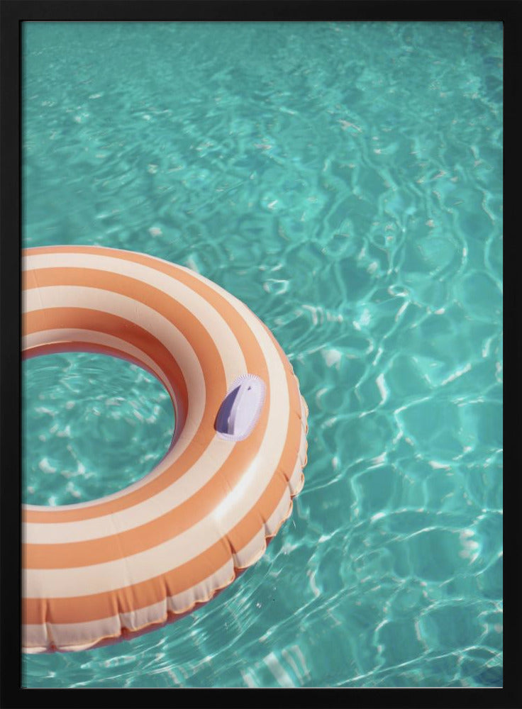 Peach Fuzz Schwimmbadspaß | Poster