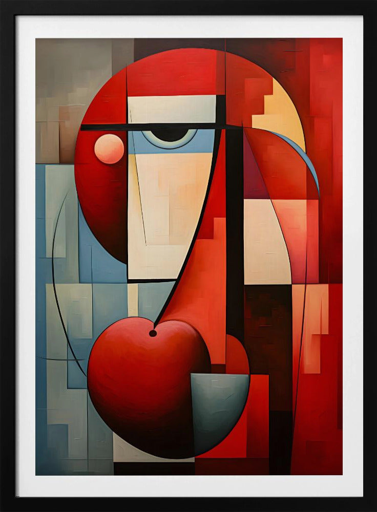 Das abstrakte Gesicht | Poster