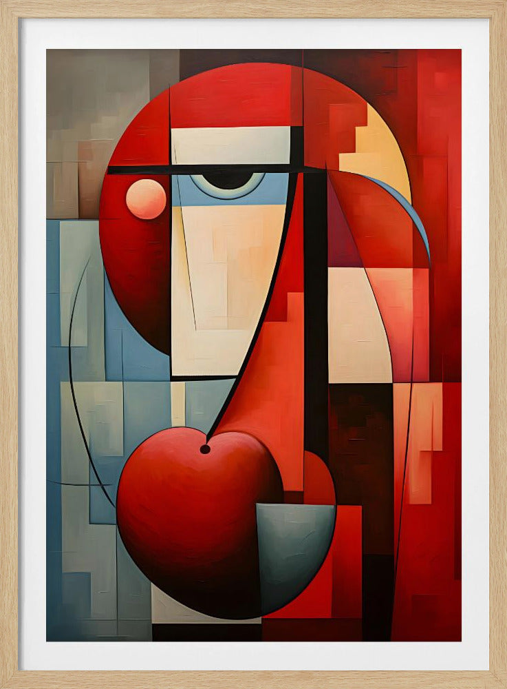 Das abstrakte Gesicht | Poster