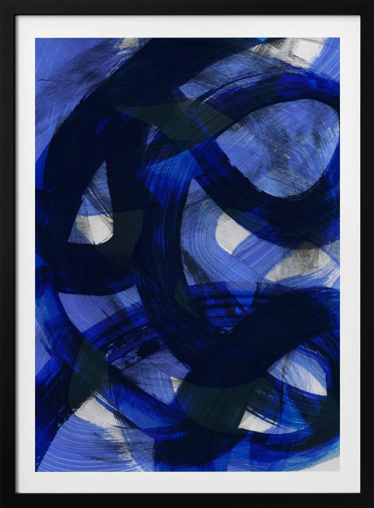 Abstract Brush Strokes 147 | Poster