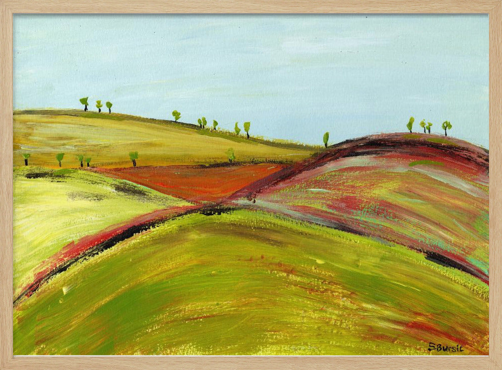 Landschaft Abstrakt | Poster