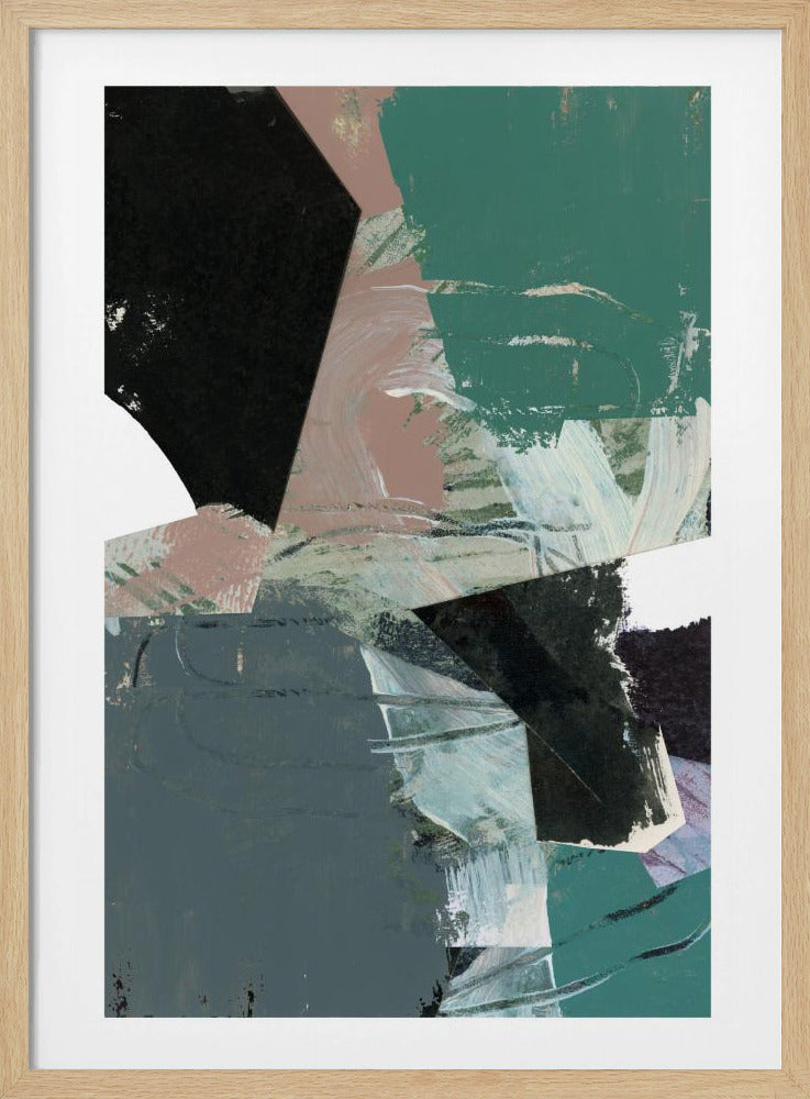 Blue Black Neutral White 3 | Poster