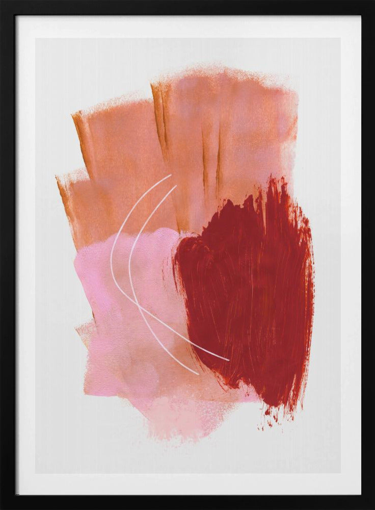 Abstract Brush Strokes 54 | Poster