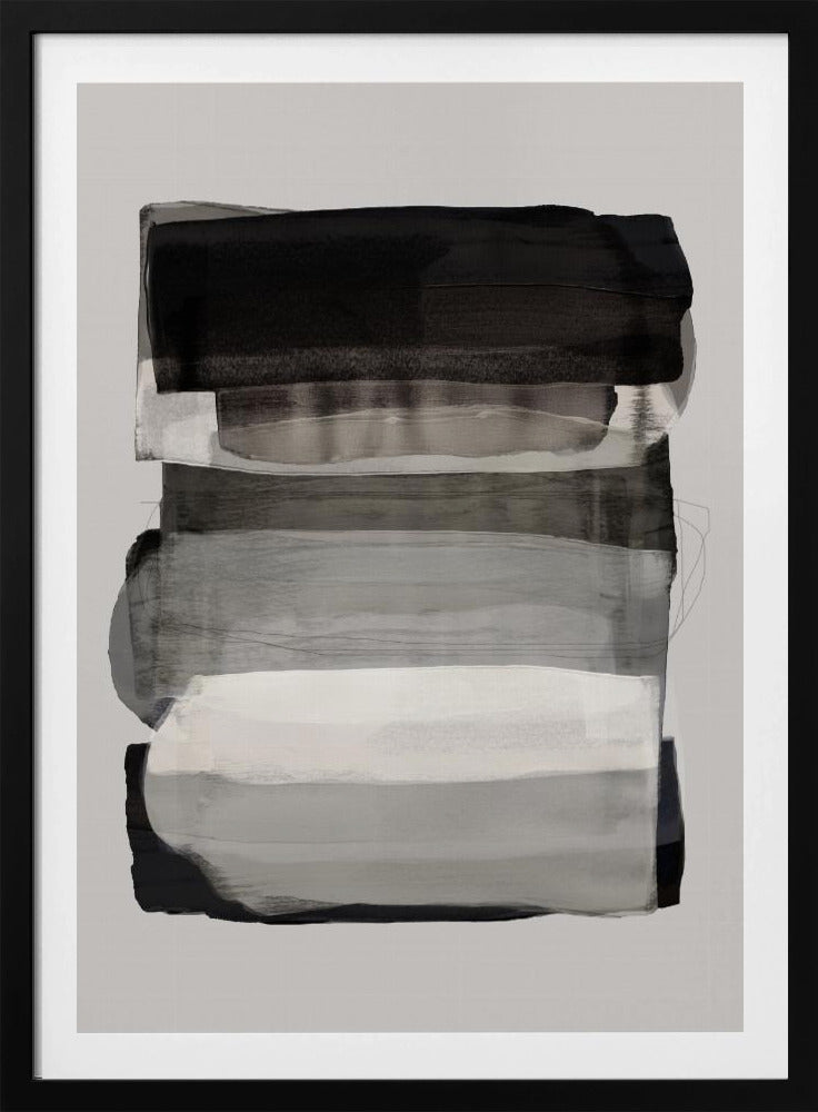 Abstrakte Pinselstriche 79 | Poster