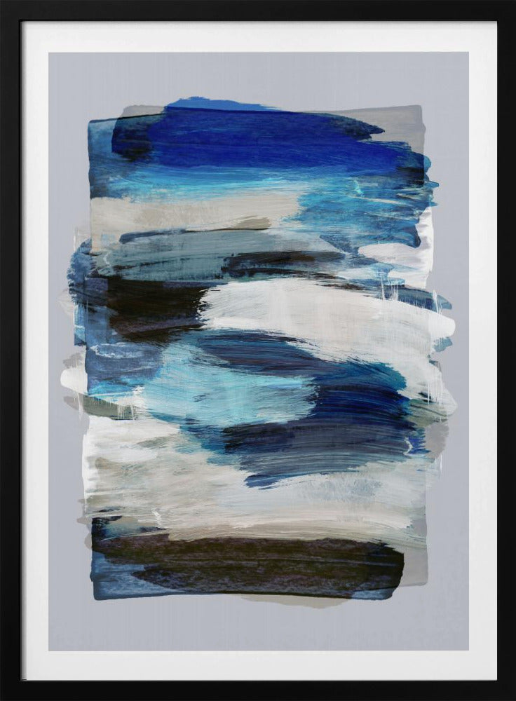 Abstrakte Pinselstriche 78Y | Poster