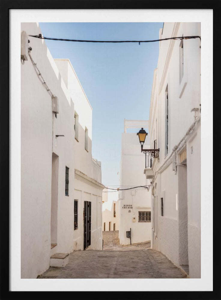 Die weiße Stadt Vejer de La Frontera | Poster