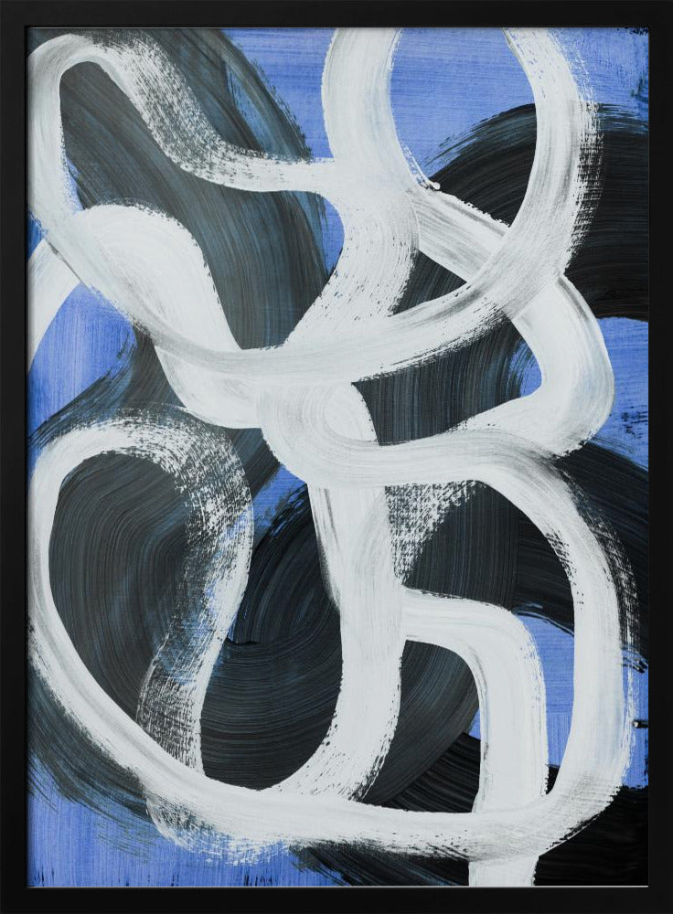 Abstract Brush Strokes 127 | Poster