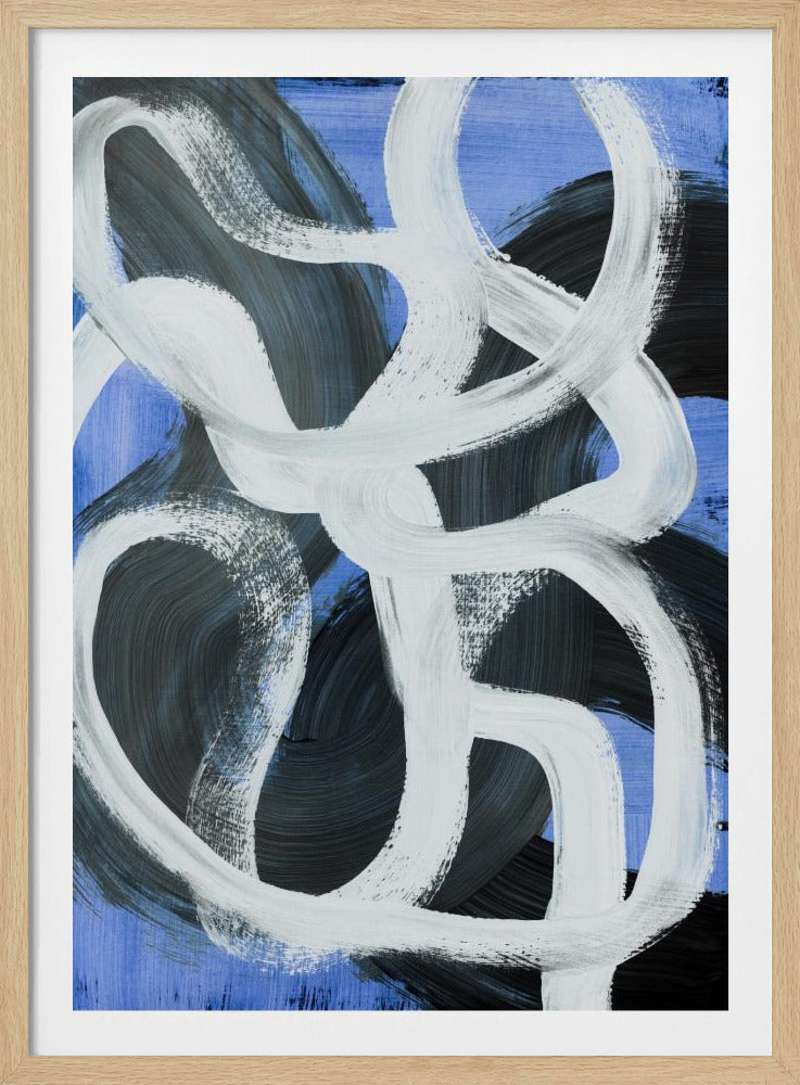Abstract Brush Strokes 127 | Poster