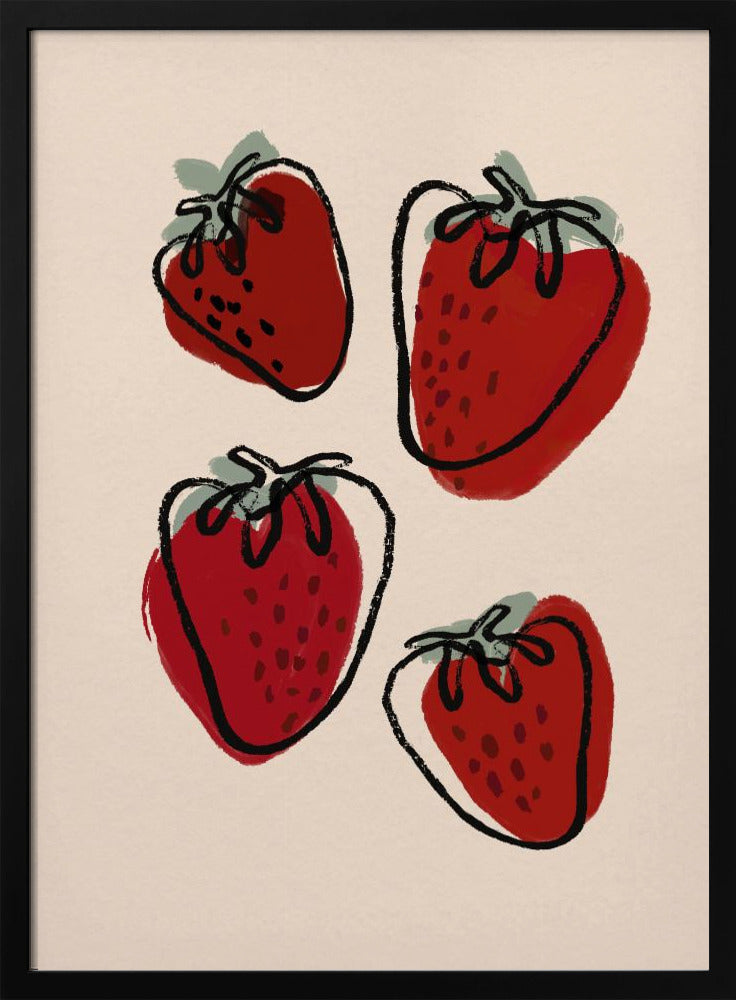 Berry Delight Sketch | Poster