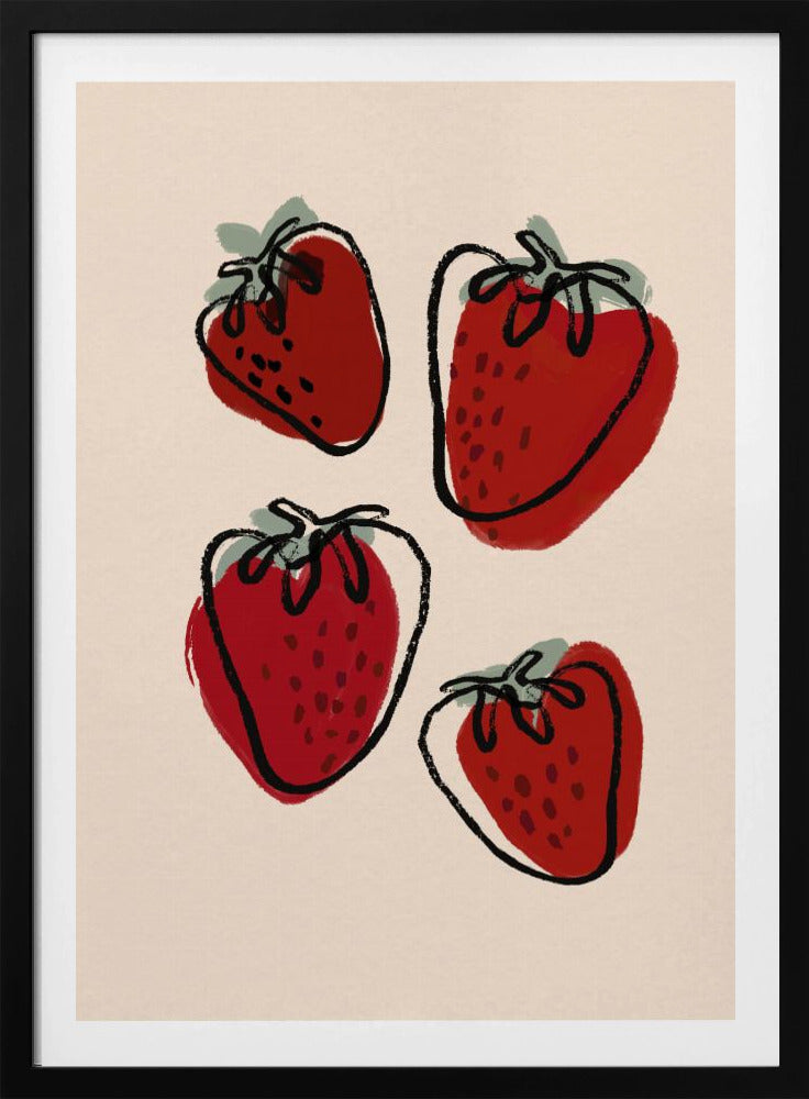 Berry Delight Sketch | Poster