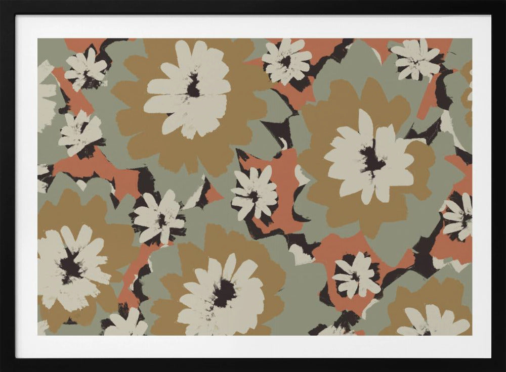 Kräftige Blumensymphonie | Poster