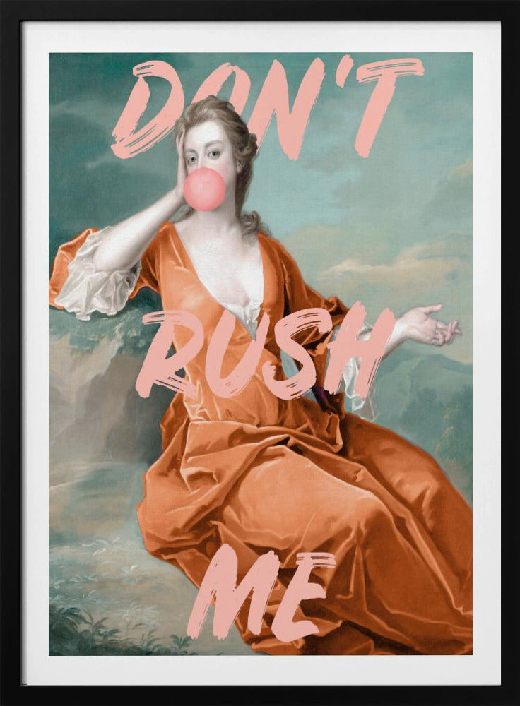 Dontrushmeorange Verhältnis 2x3 | Poster