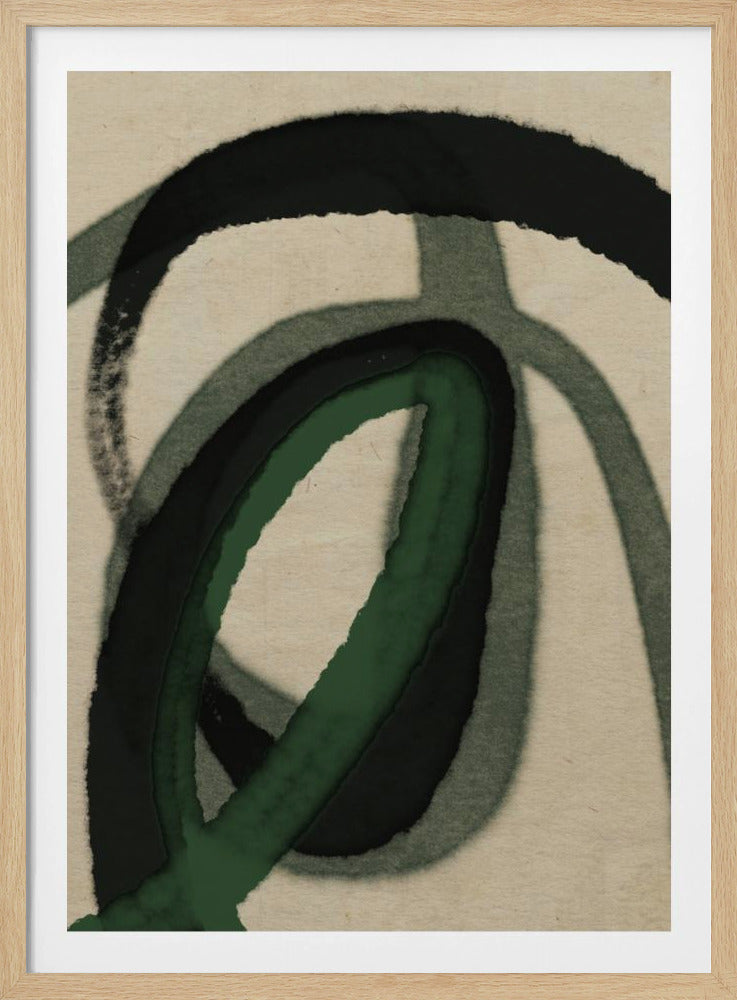 Emerald Whorls | Poster