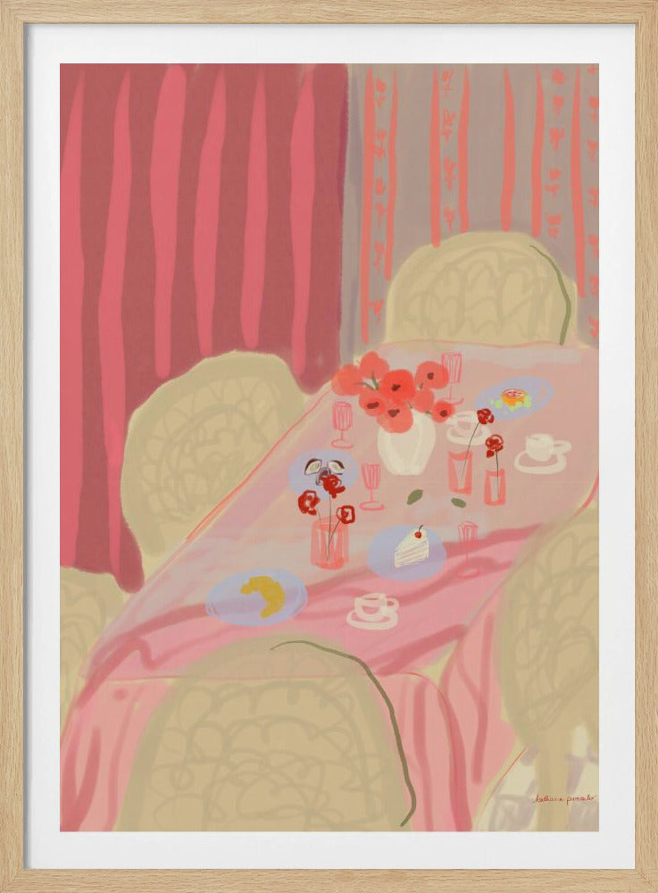 Rosé-Tisch | Poster