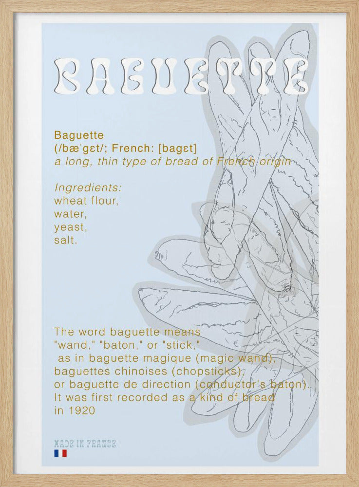 Baguette Coffee | Poster