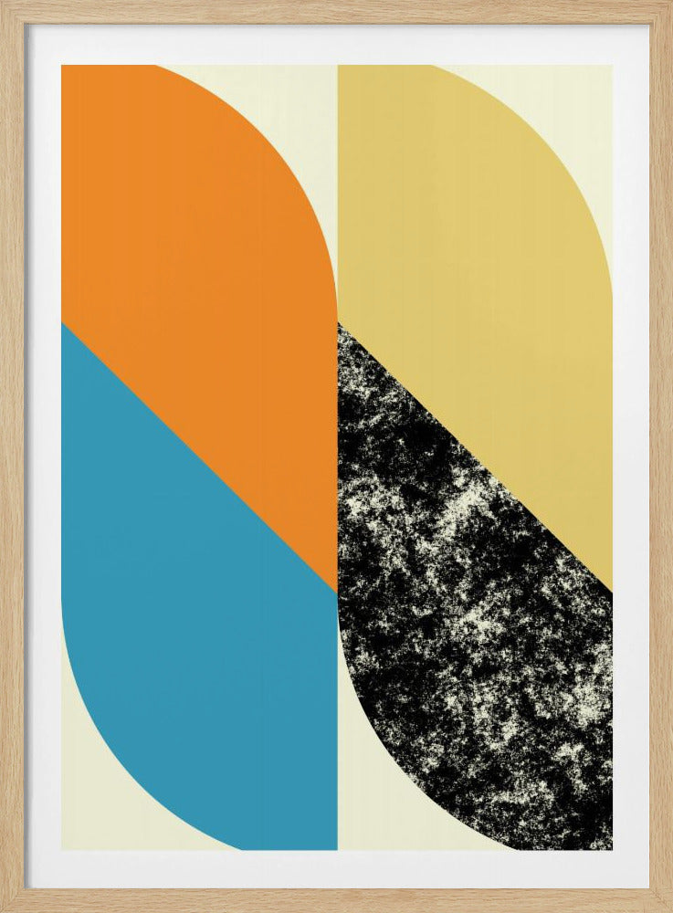 Kräftige geometrische Formen | Poster