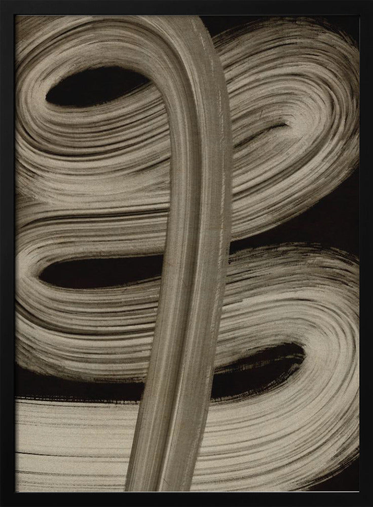 Fließende Striche | Poster