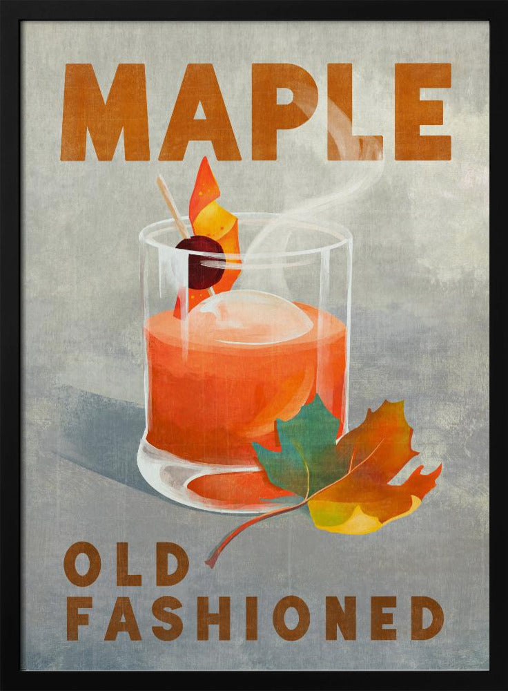 Ahorn-Old-Fashioned-Cocktail | Poster