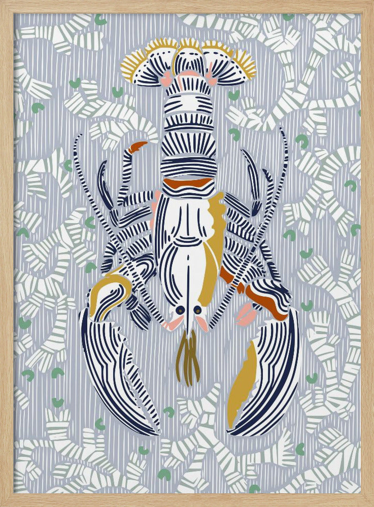 Krebstierkern grau | Poster