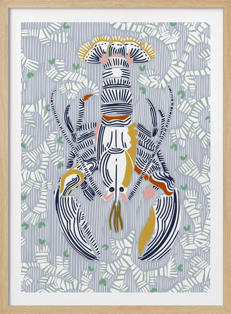 Krebstierkern grau | Poster