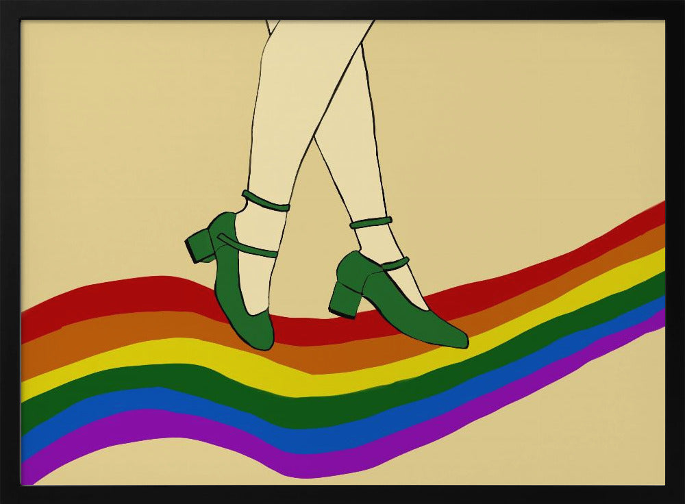 Regenbogenspaziergang | Poster