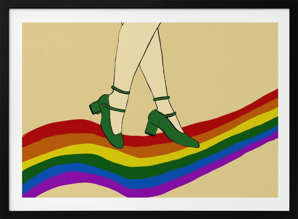 Regenbogenspaziergang | Poster