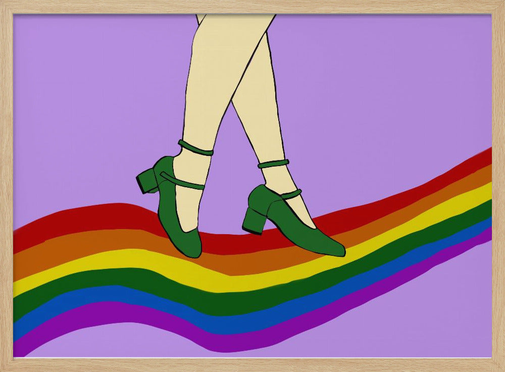Regenbogenspaziergang | Poster