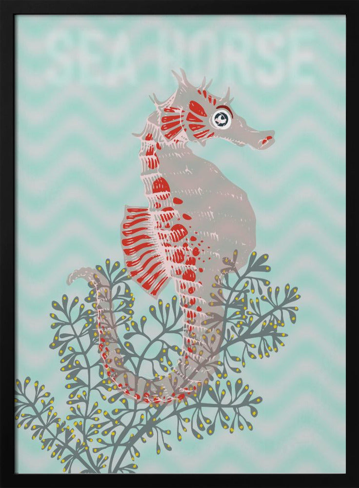 Meeresleben Seepferdchen Neptuns Freude | Poster