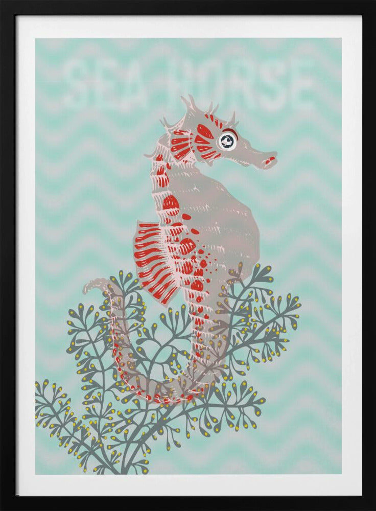 Meeresleben Seepferdchen Neptuns Freude | Poster