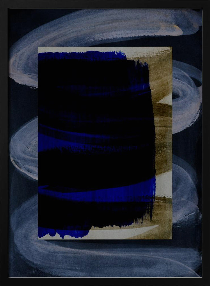 Abstract Brush Strokes 165 | Poster