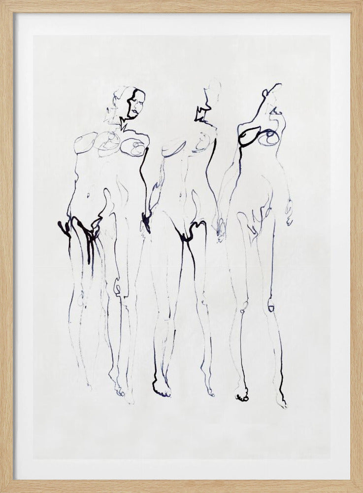 Figurenstudie 00 | Poster