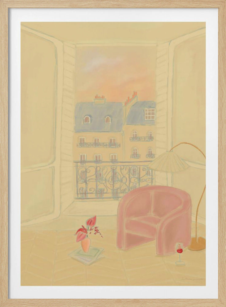 Gemütliche Pariser Wohnung | Poster
