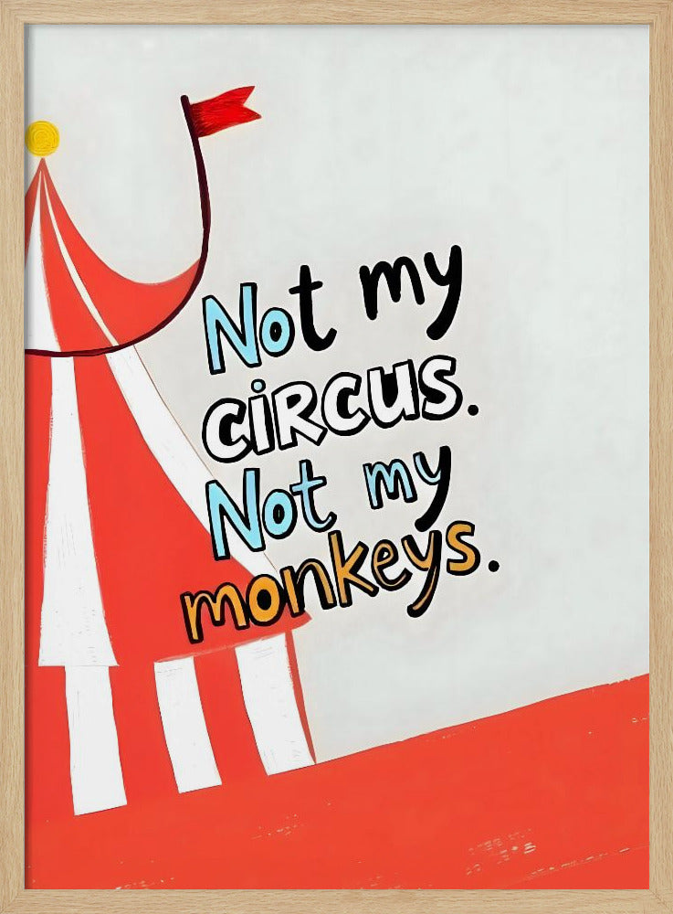 Nicht mein Zirkus | Poster