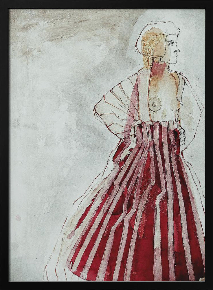 Woman in Red | Poster