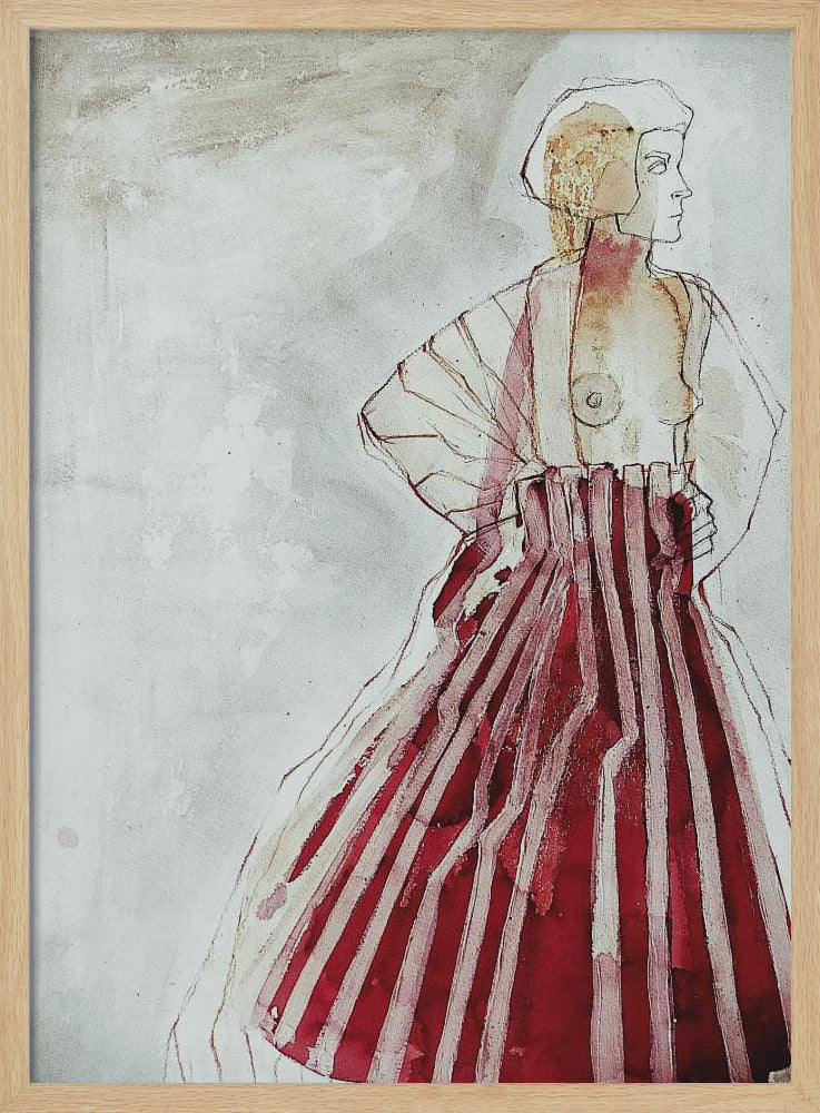 Woman in Red | Poster