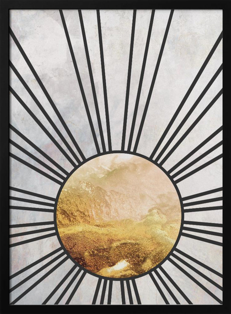 Schwarzes Gold, Mitte Sonne | Poster