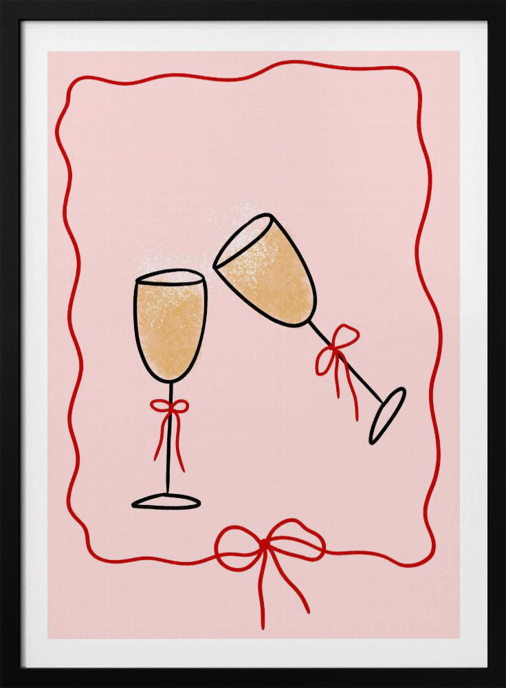 Champagner Prost | Poster