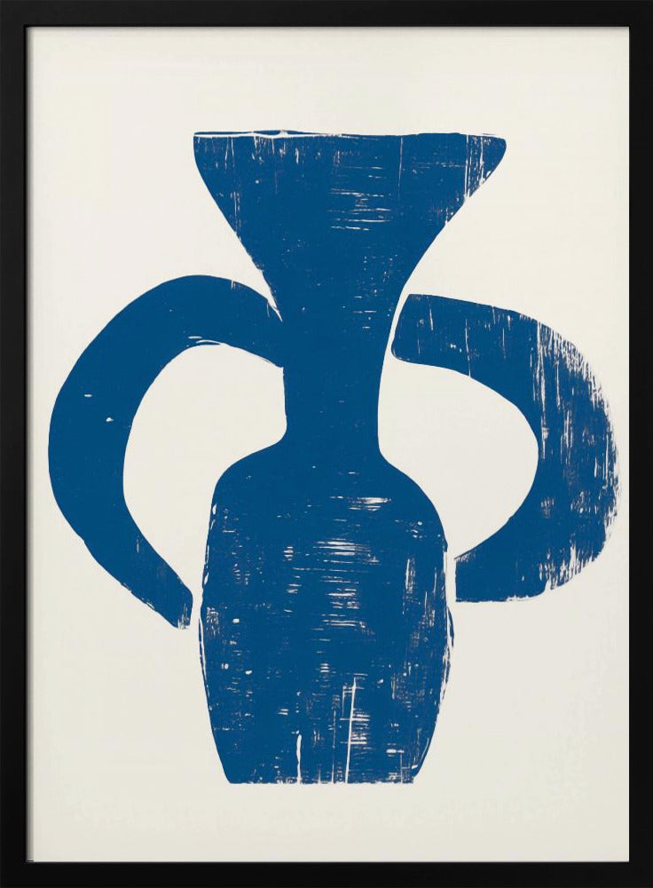 Vase Blau | Poster