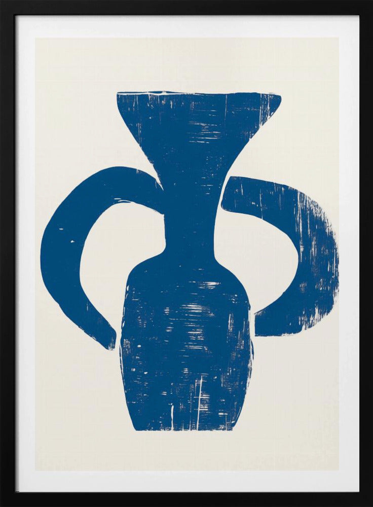 Vase Blau | Poster