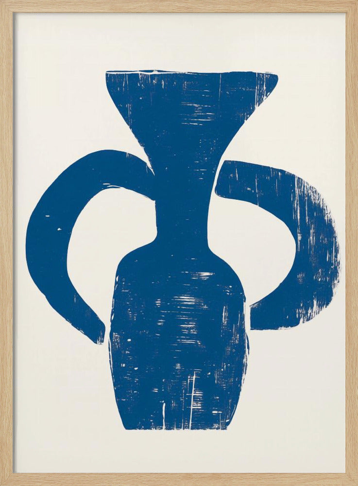 Vase Blau | Poster
