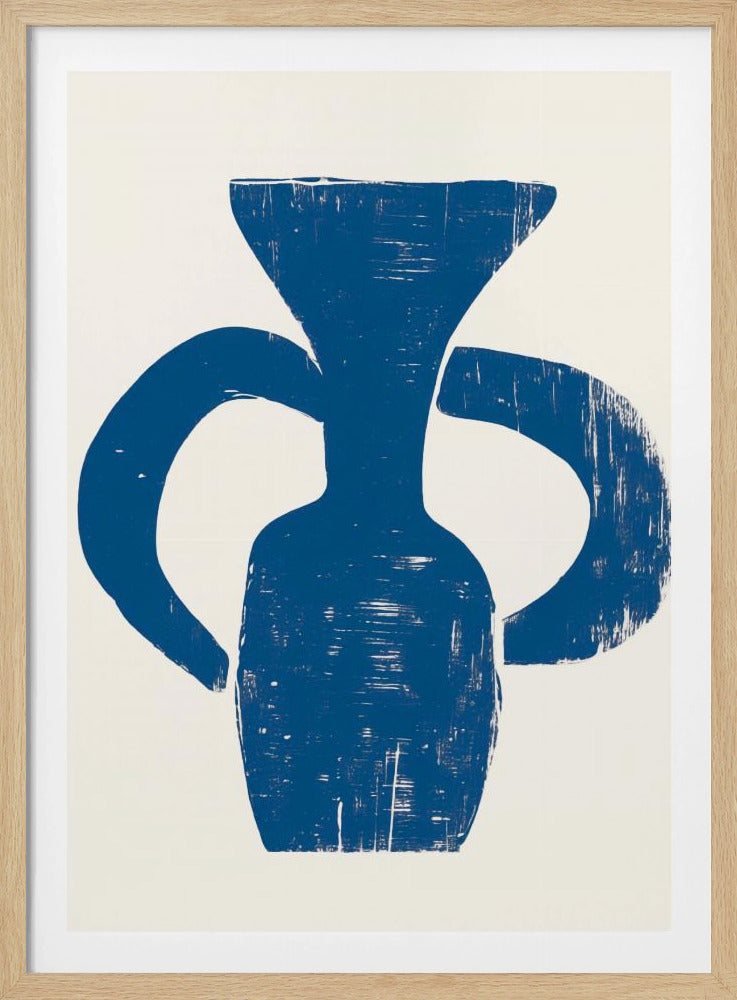 Vase Blau | Poster