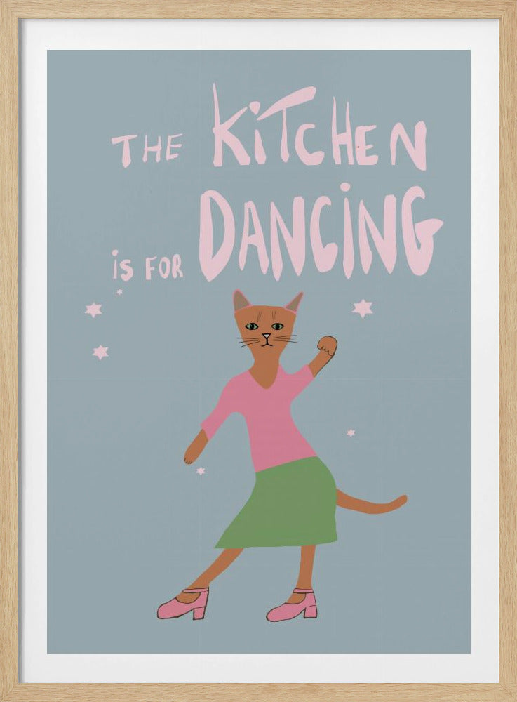 Die Küche ist zum Tanzen da | Poster